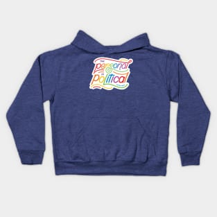 The Personal is Political (Pride Edition) Kids Hoodie